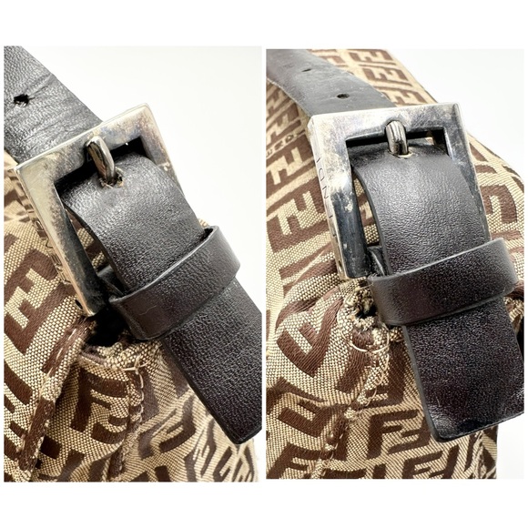 Fendi Mamma Baguette in Zucchino Canvas - Picture 15 of 16